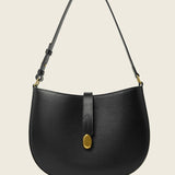 Hpai Clock Bag In Leather - Black
