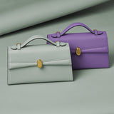 Hpai Julien Bag In Leather - Violet