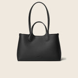 Hpai Tote M Bag in Leather - Black