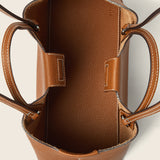 Hpai Tote M Bag in Leather - Acorn