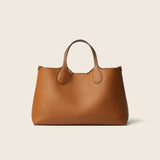 Hpai Tote M Bag in Leather - Acorn