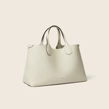 Hpai Tote M Bag in Leather - Ivory