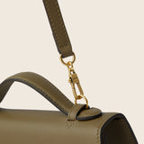 Hpai Julien Bag In Leather - Elephant Gray