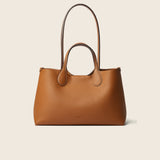 Hpai Tote M Bag in Leather - Acorn